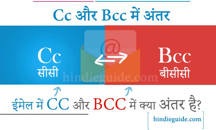 ईमेल में CC और BCC में क्या अंतर है? | कैसे USE किया जाता है